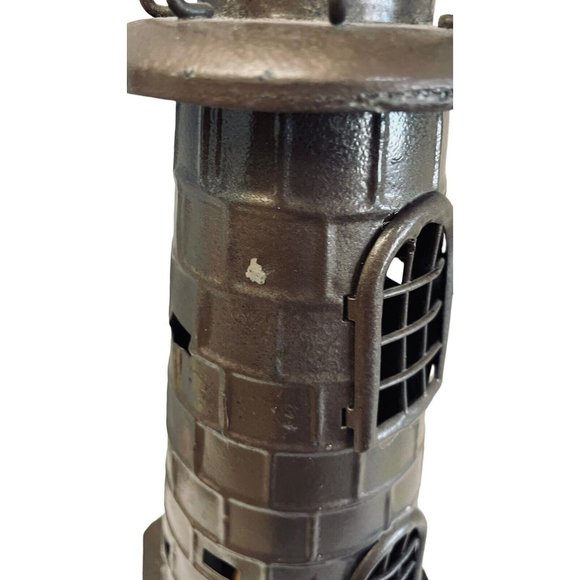 Vintage‎ Art Deco Figural Lighthouse Candle Table Lamp Decorative 13 1/2" - Picture 10 of 14